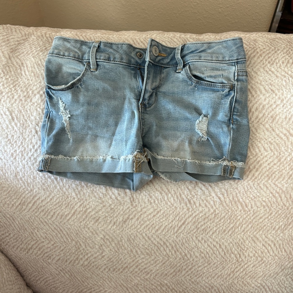 So size 8 shorts